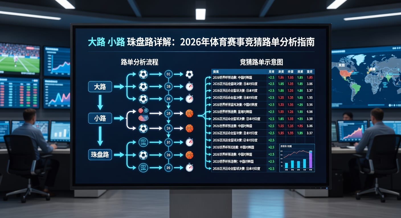 大路小路珠盘路：2026年精准投注策略与技巧分享