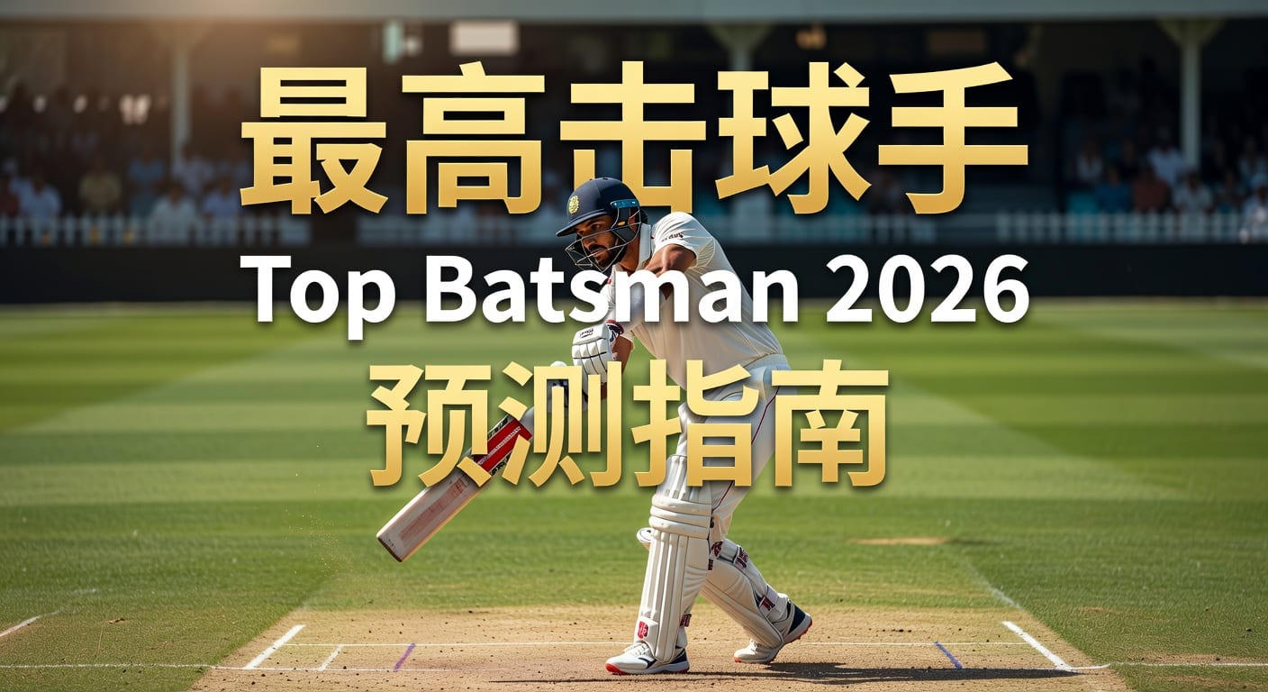 2026年世界杯投注：最高击球手 Top Batsman 数据分析与制胜策略