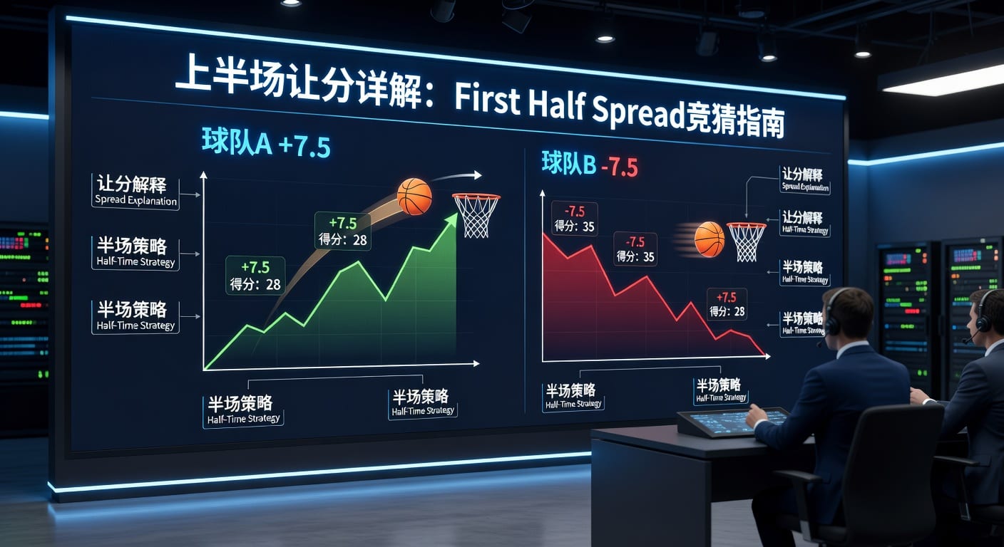 上半场让分 first half spread：开局盘口解读