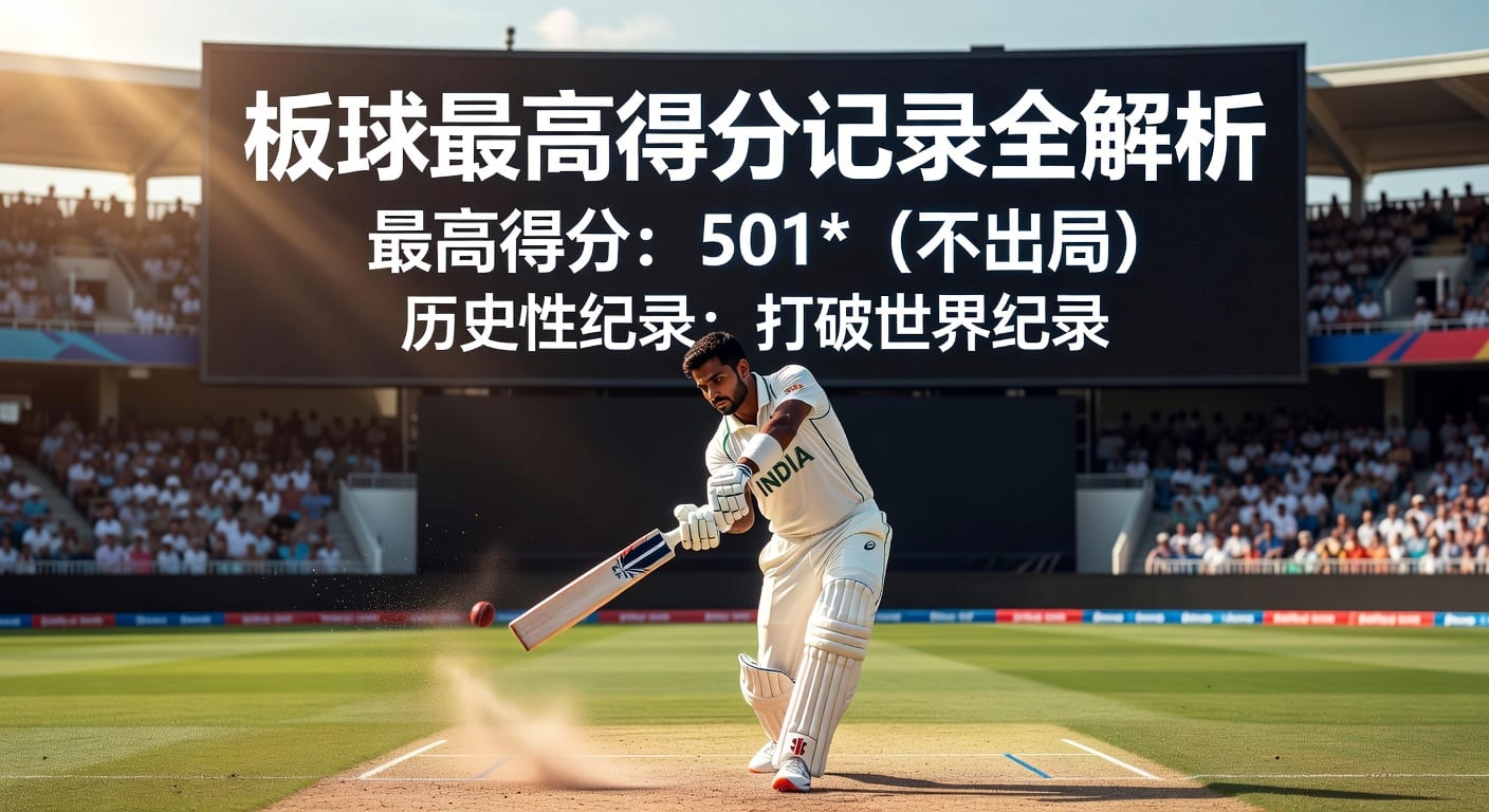 板球最高得分：2026年最新纪录与投注技巧思路