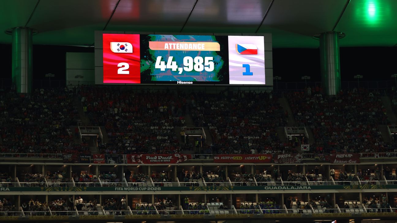 韩国战捷克空座事件！FIFA为4.5万上座数力辩，官方这样说